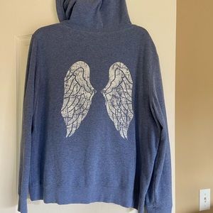 Victoria’s Secret Zip-up Sweatshirt.